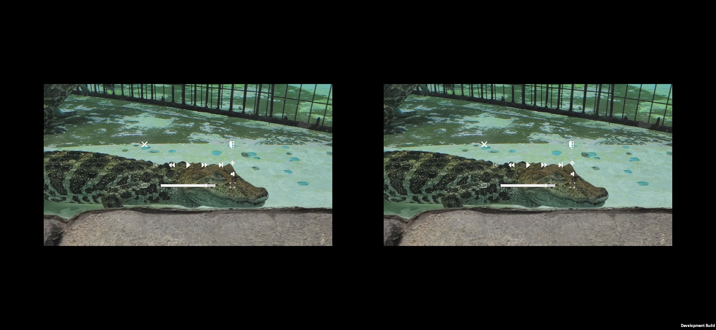 SBS 2D Player VR